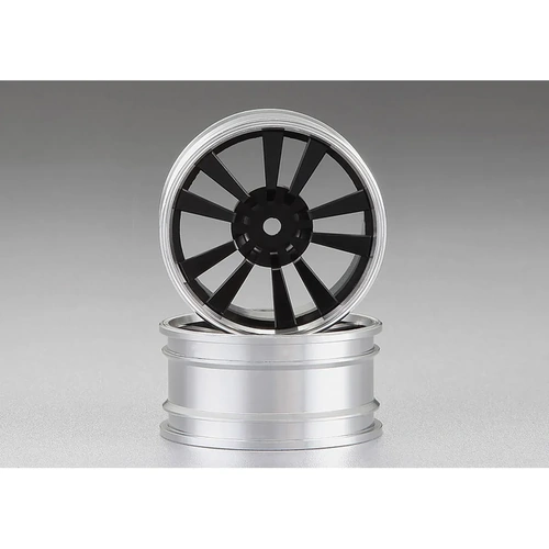 Killerbody 1.9" Black Aluminium Dual Spoke Rims 2Pcs