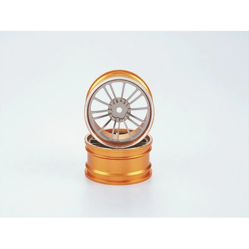 Killerbody 1.9" Gold/Gun Metal Aluminium Alfa Romeo Giulietta T-Drift Rims 2Pcs