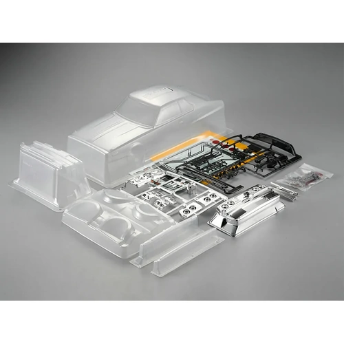 Killerbody 1/10 1980 Skyline Hardtop 2000 Turbo GT-ES Body Shell Set - Clear Unpainted