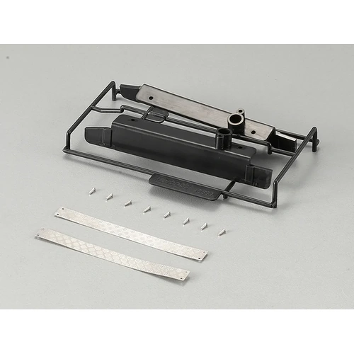 Killerbody Stainless Steel 1/10 Toyota Land Cruiser Side Skid Plates Set