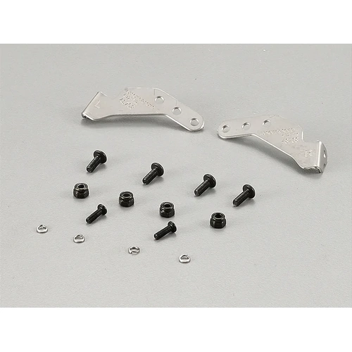 Killerbody 1/10 SCX10 & SCX10 II Stainless Steel Bumper Mount Kit for 4.72" Tyres