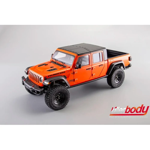 Killerbody 1/10 Jeep Gladiator Rubicon Hard Body Kit with Accessories - Metallic Orange
