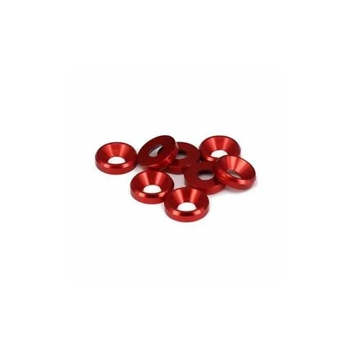 510030 ROCHE Alum M3 Countersunk Washer, Red H10038  510030