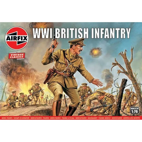 AIRFIX WWI BRITISH INFANTRY 1:76 SCALE