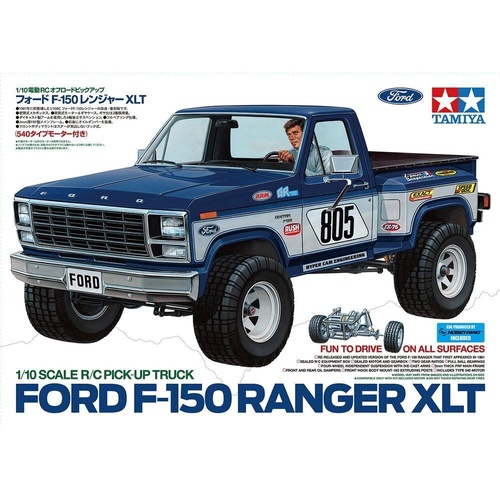TAMIYA RC 1/10 FORD F-150 RANGER XLT