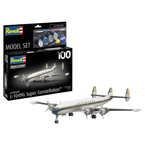 REVELL 1/144 MODEL SET LOCKHEED L.1049G SUPER CONSTELLATION LUF