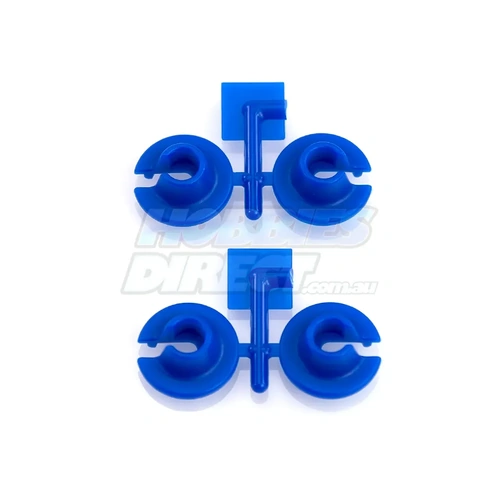 RPM Blue Traxxas/HPI/Losi Shock Lower Spring Retainers