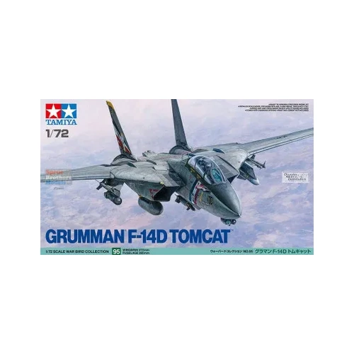 Tamiya 1/72 Grumman F-14D Tomcat Plastic Model Kit