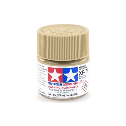 Tamiya XF-78 Deck Tan Wooden Flat Acrylic Paint 10ml