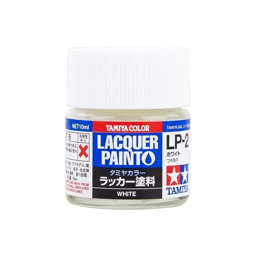 Tamiya LP-2 White Lacquer Paint 10ml