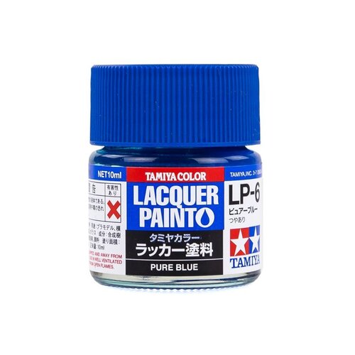 Tamiya LP-6 Pure Blue Lacquer Paint 10ml