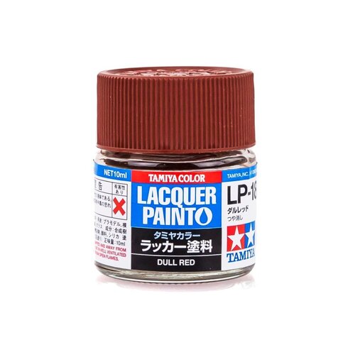 Tamiya LP-18 Dull Red Lacquer Paint 10ml