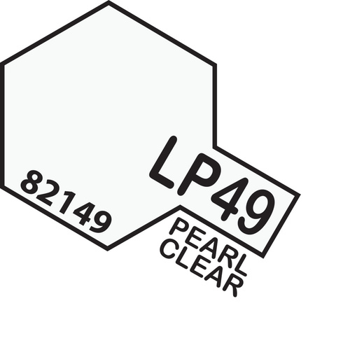 Tamiya LP-49 Pearl Clear Lacquer Paint 10ml