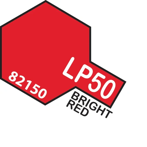 Tamiya LP-50 Bright Red Lacquer Paint 10ml