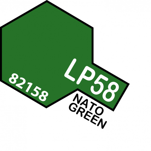 Tamiya LP-58 Nato Green Lacquer Paint 10ml