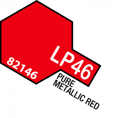 Tamiya LP-46 Pure Metallic Red Lacquer Paint 10ml