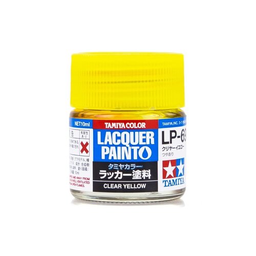 Tamiya LP-69 Clear Yellow Lacquer Paint 10ml