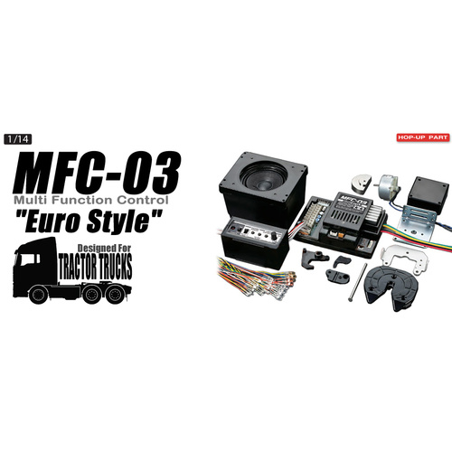 Tamiya RC Multi Function Control Unit Tractor Truck Euro Style