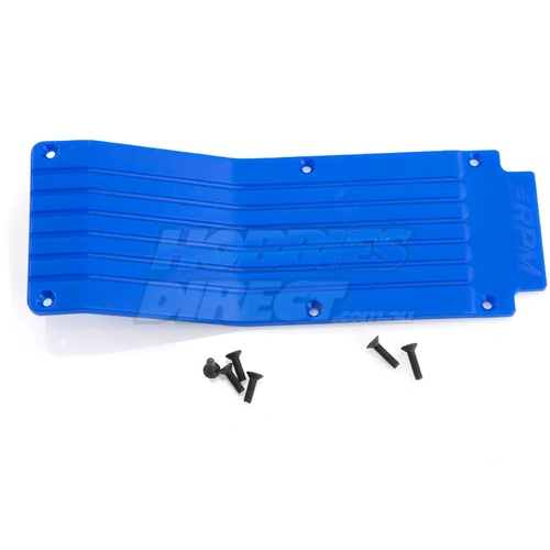 RPM Blue T/E-Maxx 1.5/2.5 Center Skid Plate
