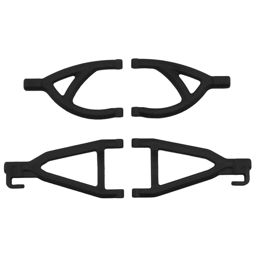 RPM Black 1/16 E-Revo Rear Upper & Lower Suspension Arm Set