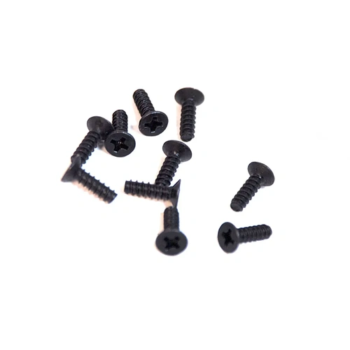 HSP 3x10mm Coarse Thread Countersunk Head Screws 10Pcs