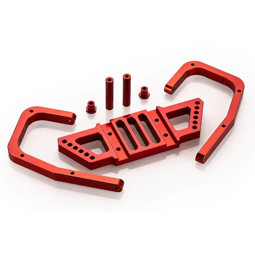 Rovan Red Aluminim Rear Bumper Kit