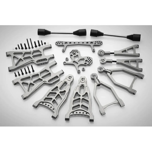 Rovan Silver Aluminium Front & Rear Suspension Kit