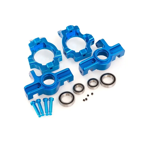Rovan 5IVE-T Blue Aluminium Front Hub Set w/ Bearings