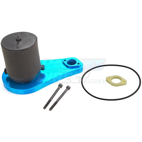 Rovan 5IVE-T Blue Aluminium Air Filter Box Set w/ Dual Stage Air Filter Foam