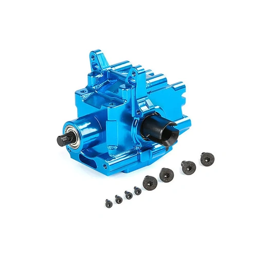 Rovan Blue Aluminium Front Complete Gearbox