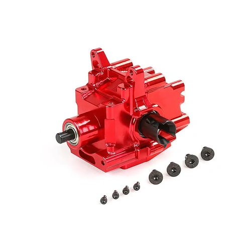Rovan Red Aluminium Front Complete Gearbox