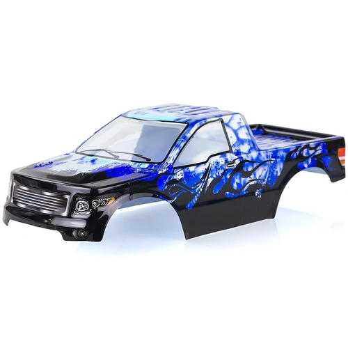 HSP 1/10 Lion Truck Painted Blue Body Shell
