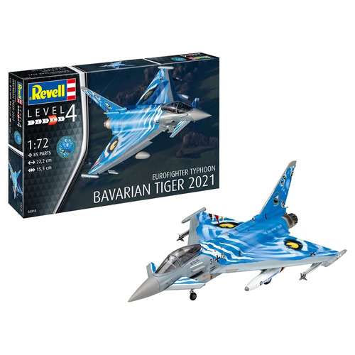Revell 1/72 Eurofighter Typhoon The Bavarian Tiger 2021