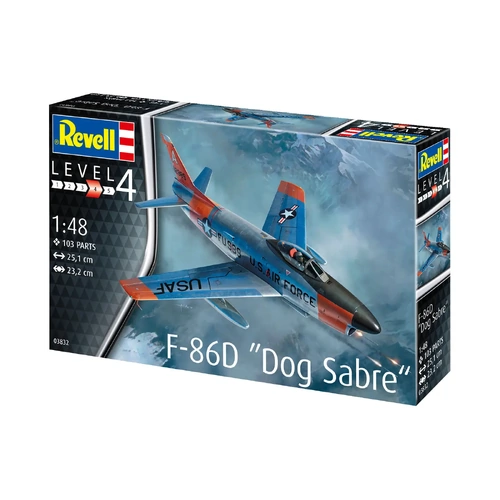 REVELL F-86D DOG SABRE PLASTIC MODEL KIT