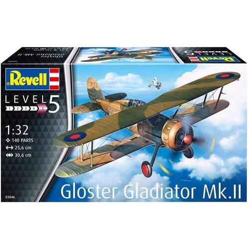 Revell 03846 1/32 Gloster Gladiator Mk.II Plastic Model Kit