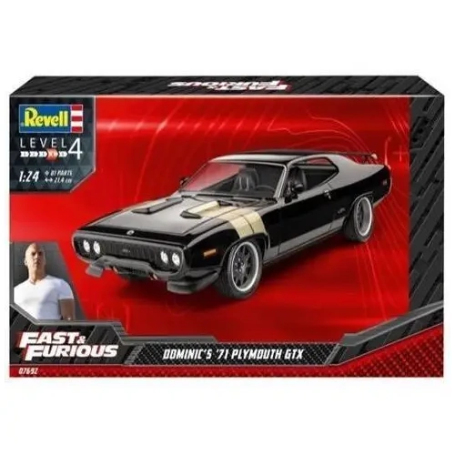 REVELL 1/24 Fast & Furious Dominic's 1971 Plymouth GTX