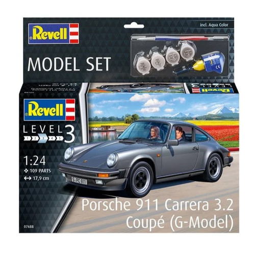 Revell 1/24 Porsche 911 Carrera 3.2 Coupe G-Model