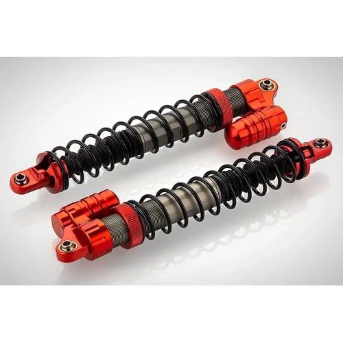 Rovan Baja Red Aluminium Front Piggy Back Shocks 2Pcs