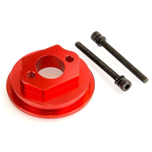 Rovan Orange Aluminium Angled High Flow Air Filter Mount w/ Hardware