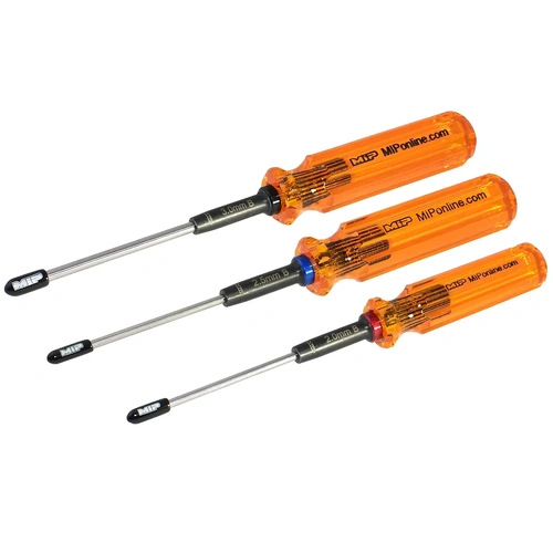 MIP 2.0mm, 2.5mm, 3.0mm G2 Ball Hex Driver Set 3Pcs