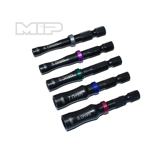 MIP 4.0, 5.0, 5.5, 7.0, and 8.0mm Speed Tip NutÊDriver Set 5Pcs