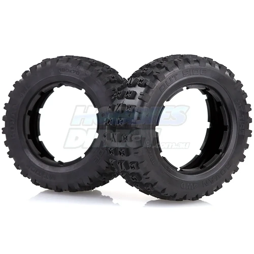 Rovan 5IVE-T 4.7/5.5" Belted Bow-Tie Tyres 2Pcs