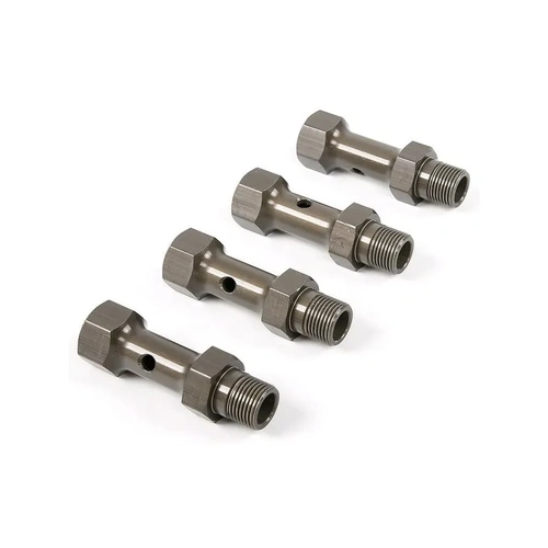 Rovan Gunmetal Aluminium Front & Rear Double Axles 4Pcs