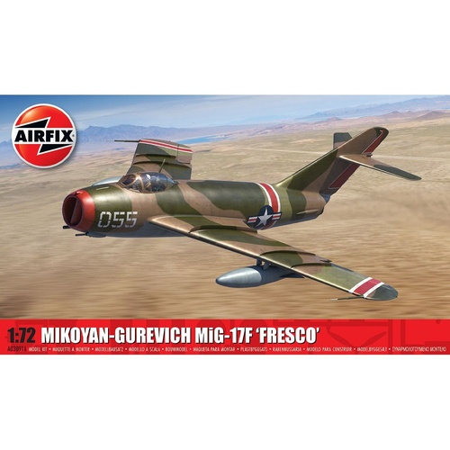 AIRFIX 1/72 MIKOYAN-GUREVICH MIG-17F FRESCO