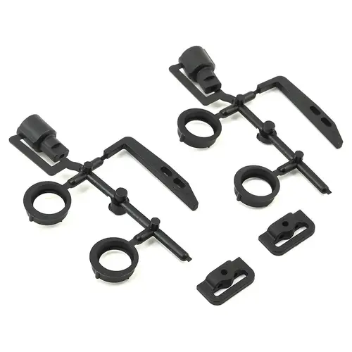 Mugen Seiki MTC1 Solid Axle/Eccentric Hub/Battery Mount Parts Set