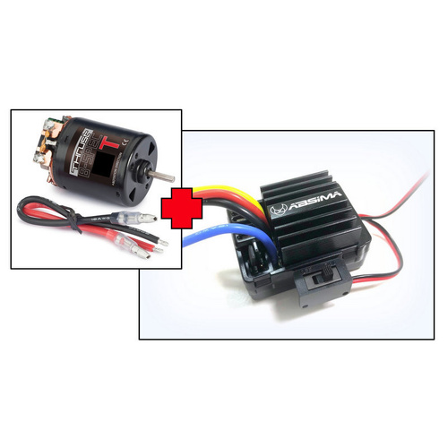 Absima Electric Motor "Thrust B-Spec" 45T + 1/10 Brushed ESC 40A - AB2100021