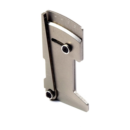 Absima Alu. Camber Gauge, Silver