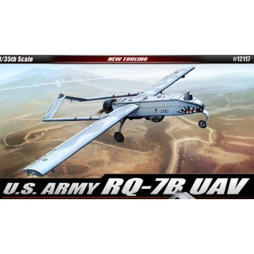 Academy 12117 1/35 U.S. Army RQ-7B UAV Shadow Plastic Model Kit