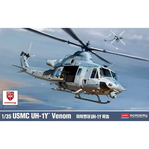Academy 1/35 USMC UH-1Yå¨ Venom Plastic Model Kit