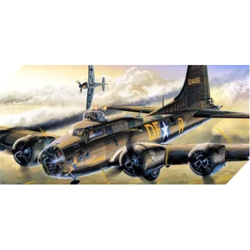 Academy 12495 1/72 B-17F "Memphis Belle" Flying Fortress Plastic Model Kit